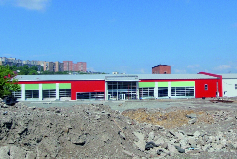 Рабочий проект здания торгового центра “Реми” по ул. Борисенко, 35 в г. Владивосток
